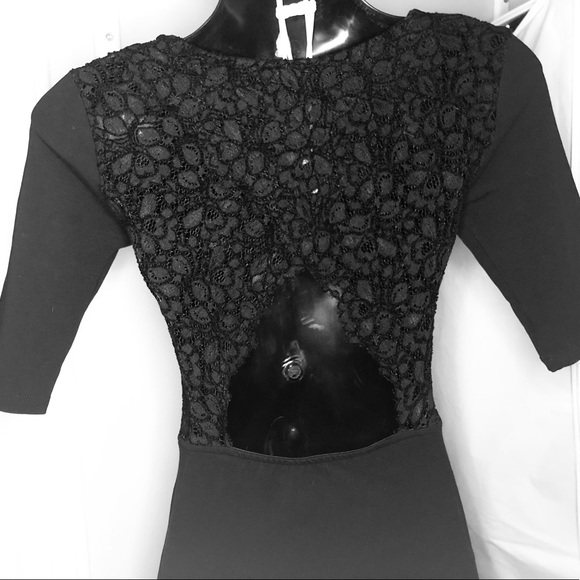 Talula Aritzia Black Howey Dress sz XXS - Picture 9 of 9